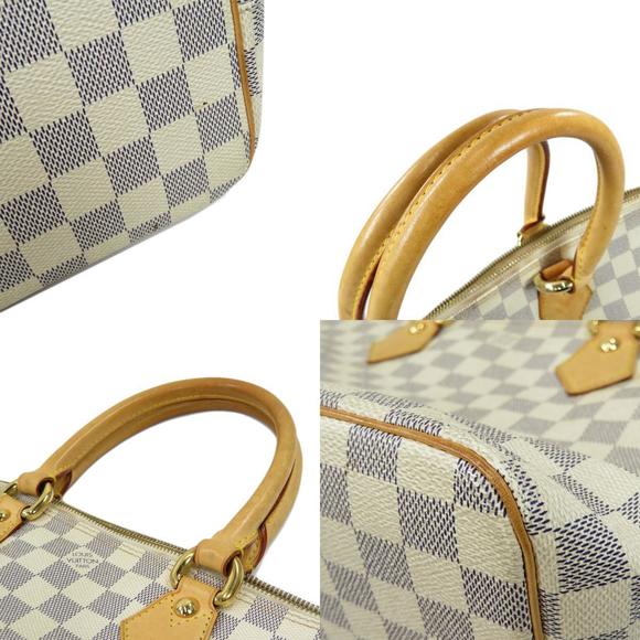 Louis Vuitton Saleya PM Damier Azur Handbag Canvas - Picture 8 of 9